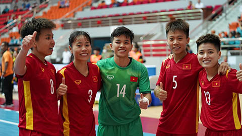 Tranh HCV futsal nữ SEA Games 31: ĐT futsal nữ Việt Nam cần tập trung trước Thái Lan